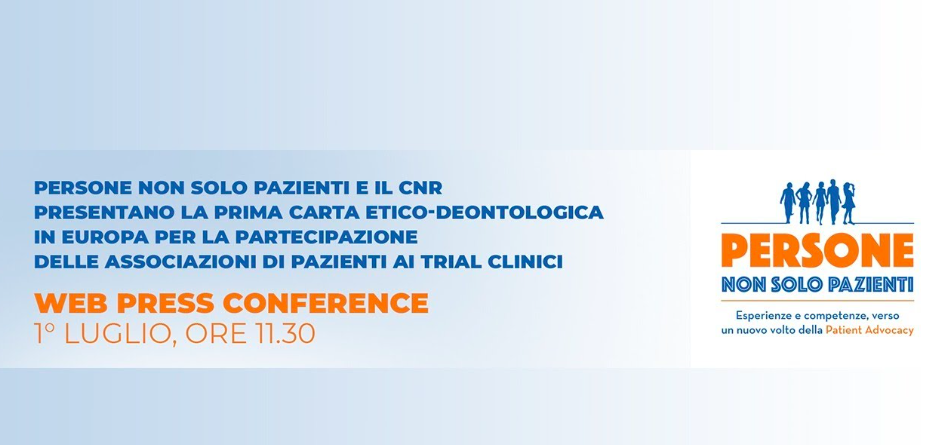 Presentazione della Carta etico-deontologica in Europa per la partecipazione delle Associazioni di pazienti ai trial clinici